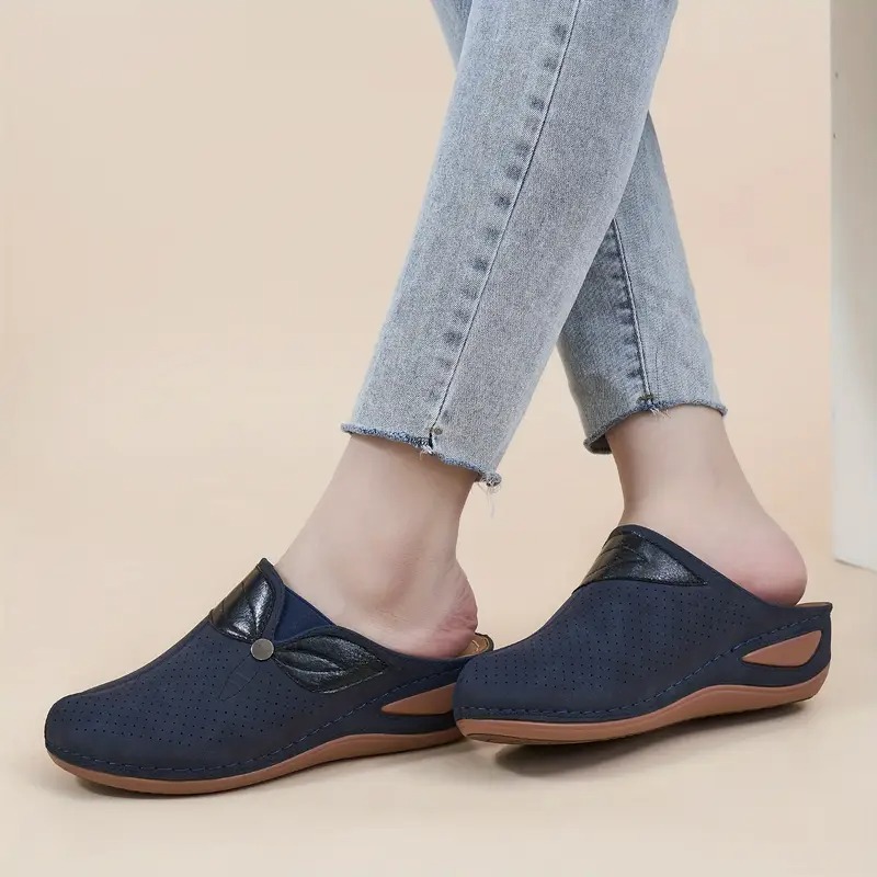 Women's Orthopedic Wedge Mules