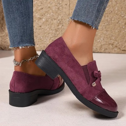 Women's Suede Velvet Loafers