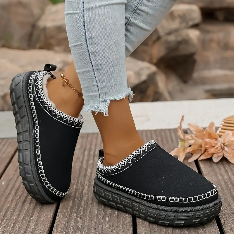 Women's Slip-On Moccasin Platform Shoes