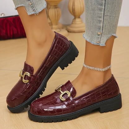 Women's Buckle Slip-on Loafers