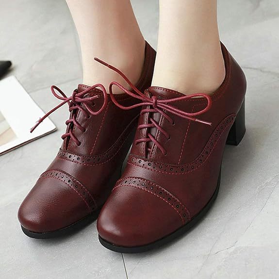 Women's Lace-Up Deep-Cut Ankle Boots
