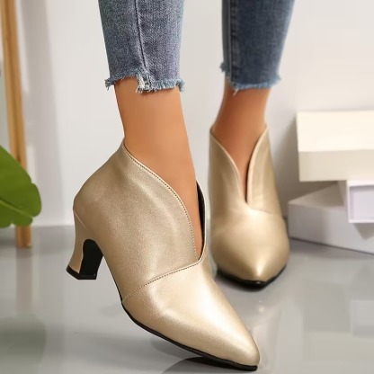 Women's Elegant Sophisticated Ankle Boots