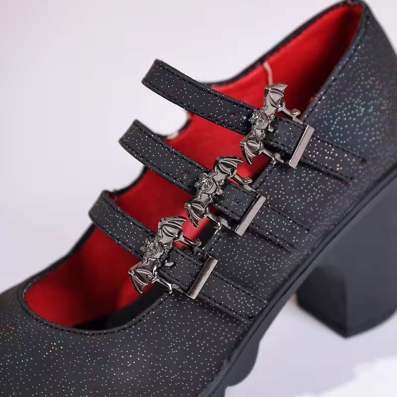 Women's Sparkling Mary Jane Heels
