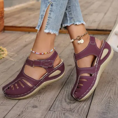 Arch Support Wide Toe Box Closed Toe Sandals