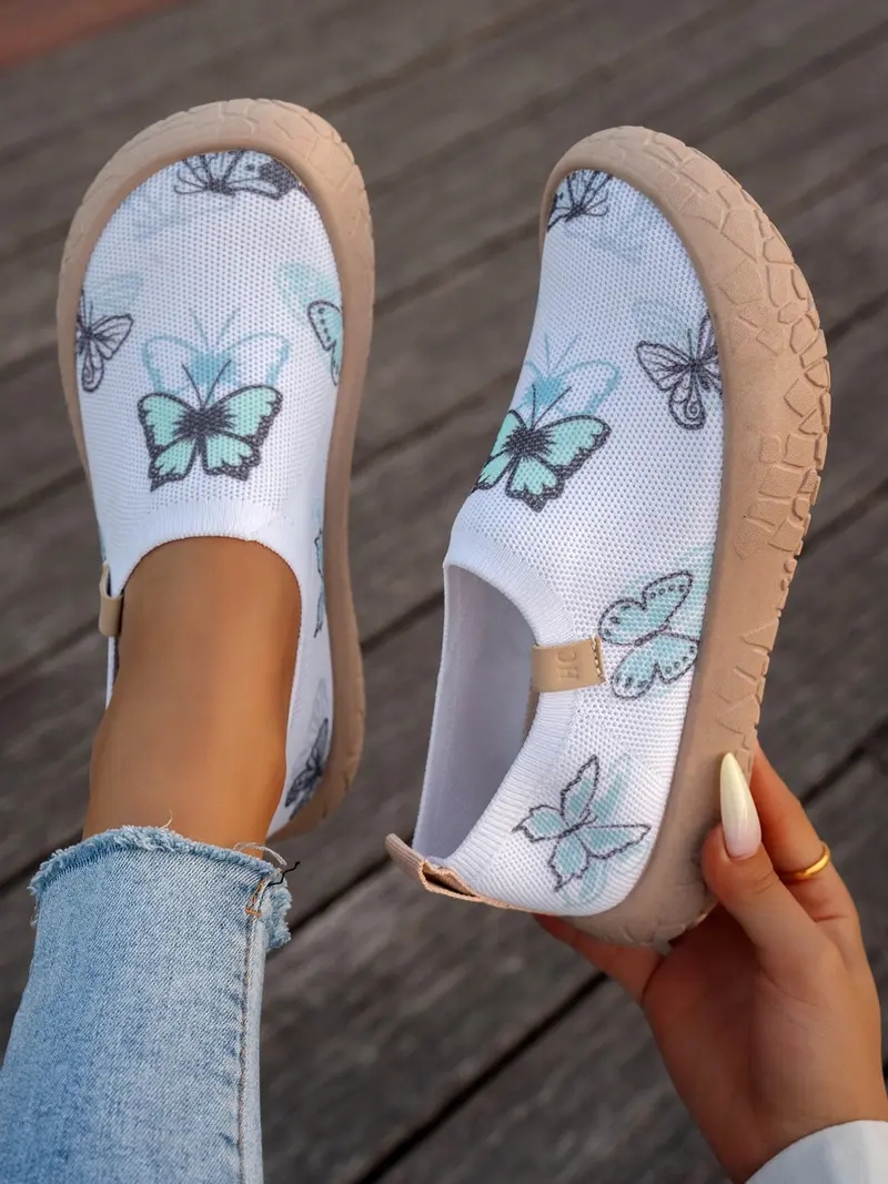 Women's Flyknit Breathable Slip-On Shoes