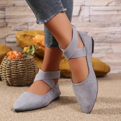 Women's Solid Color Trendy Flats