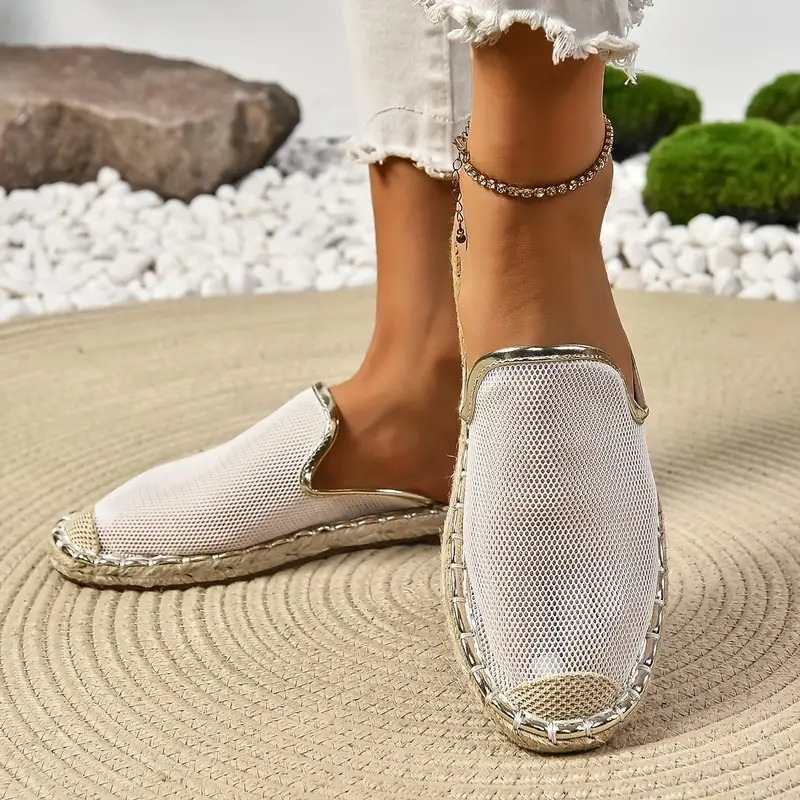 Women's Mesh Fishman Flat Shoes