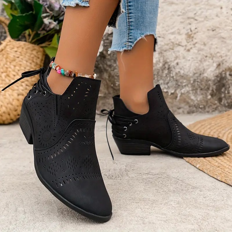 Women's Chic Slip-On Ankle Boots