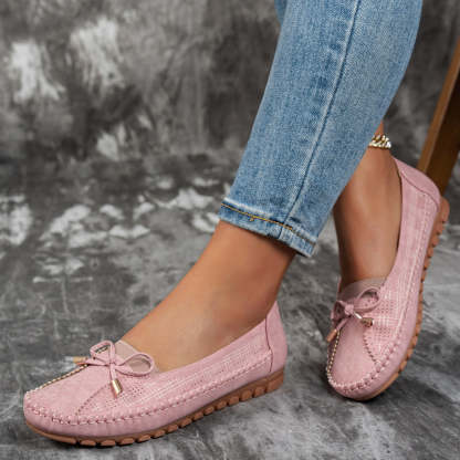 Orthopedic Leather Slip-On Loafers