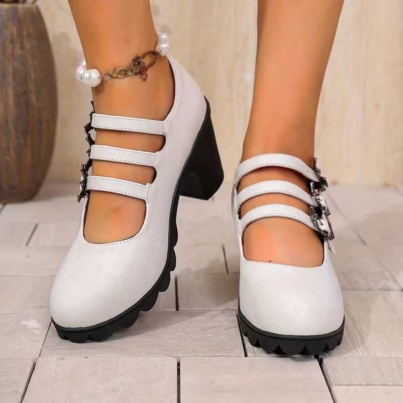 Women's Sparkling Mary Jane Heels