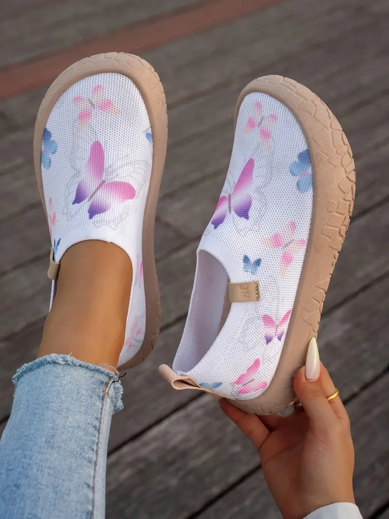 Women's Flyknit Breathable Slip-On Shoes