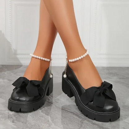 Women's Solid Color Elegant Loafers