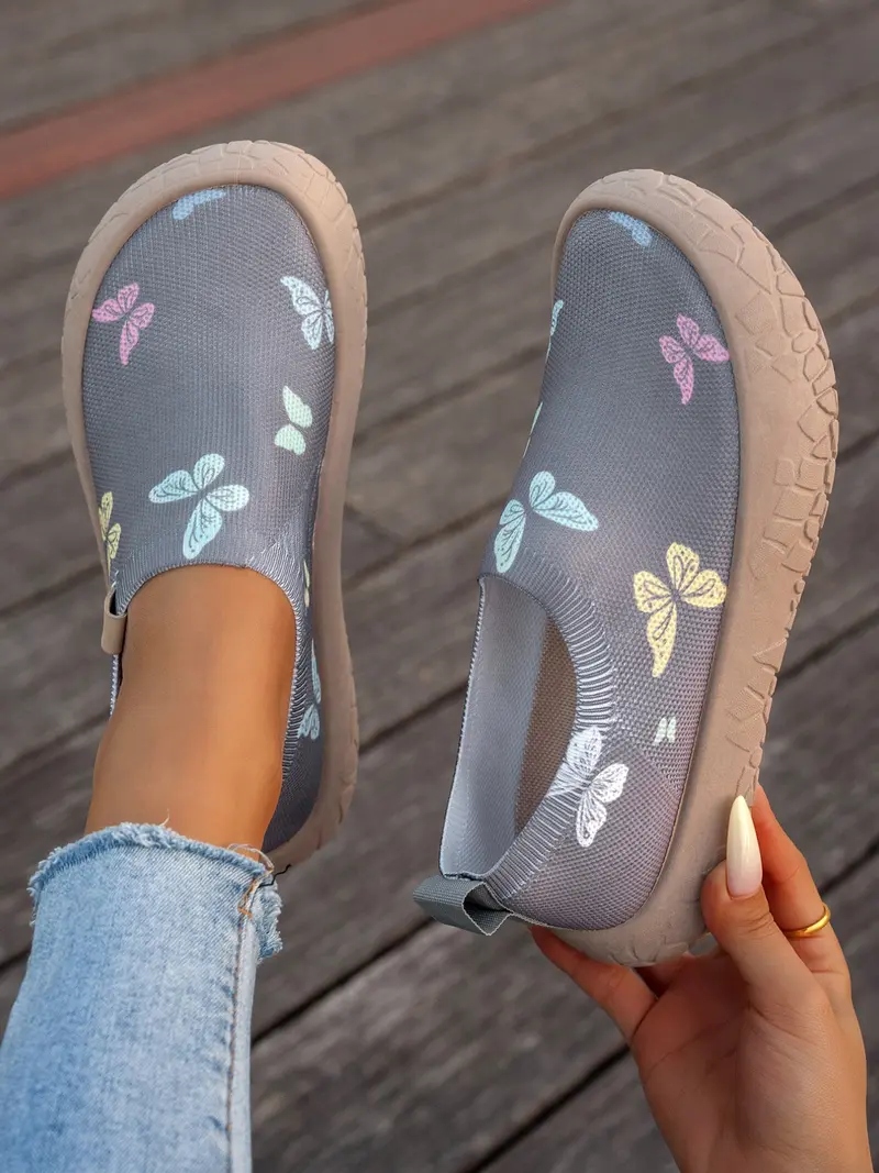 Women's Flyknit Breathable Slip-On Shoes