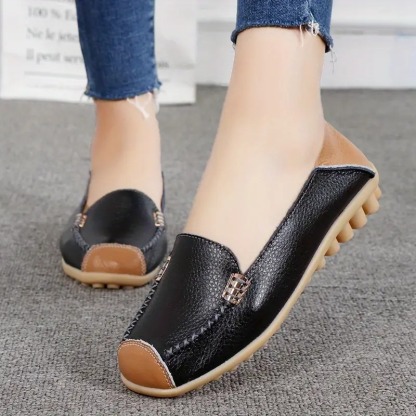 Leather Low Top Casual Shoes