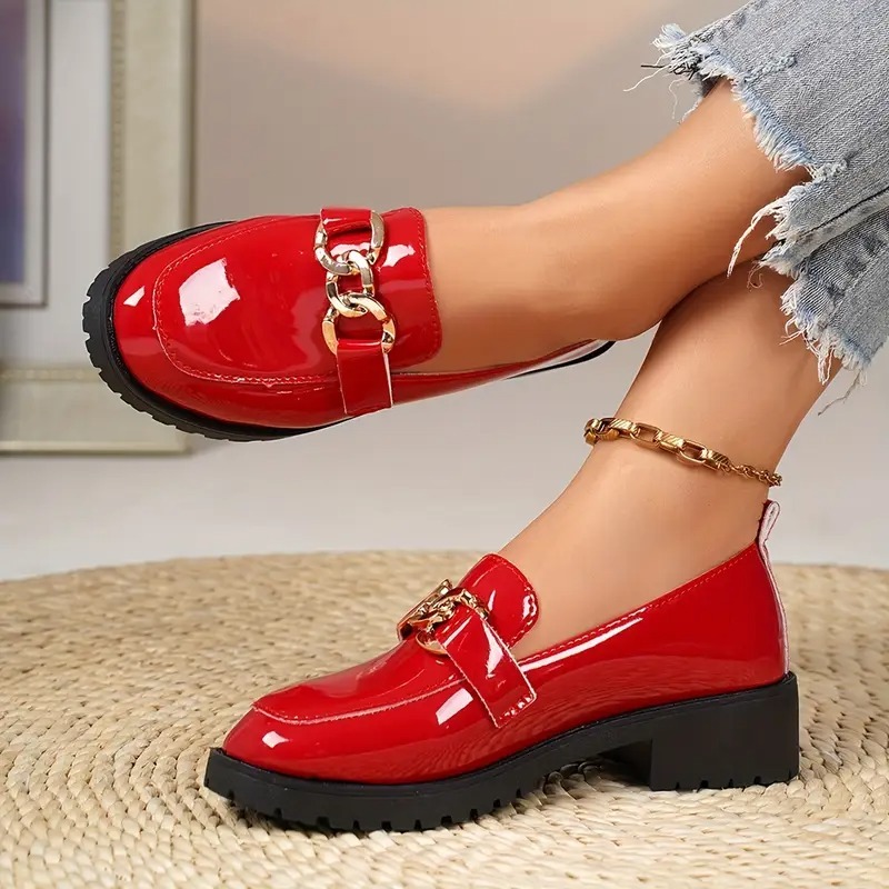 Women's Buckle Slip-on Loafers