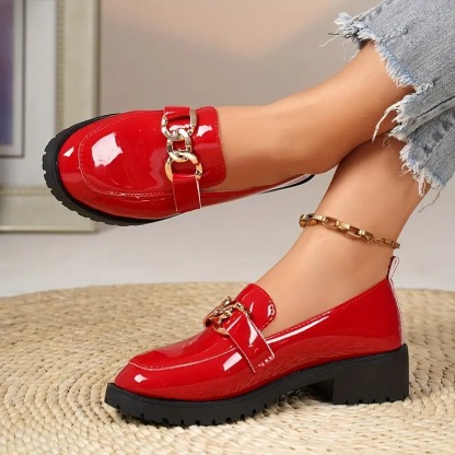 Women's Buckle Slip-on Loafers
