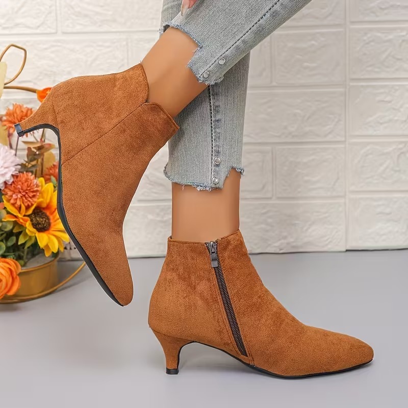 Women's Fabric Ankle Boots