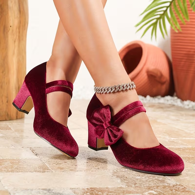 Women's Elegant Stylish Mary Jane Pumps