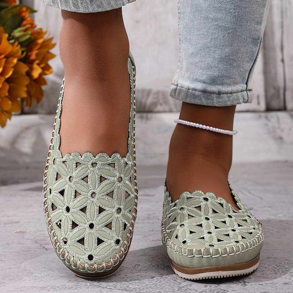 Women's Trendy Hollow Loafers