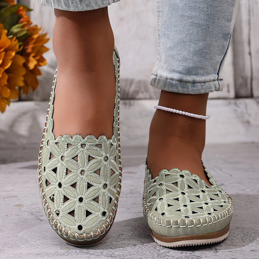 Women's Trendy Hollow Loafers