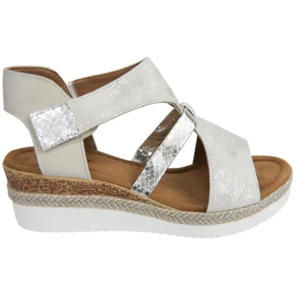 Women's Suede Comfort Wedge Sandals