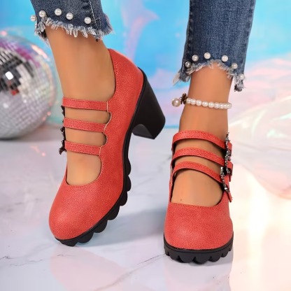 Women's Sparkling Mary Jane Heels