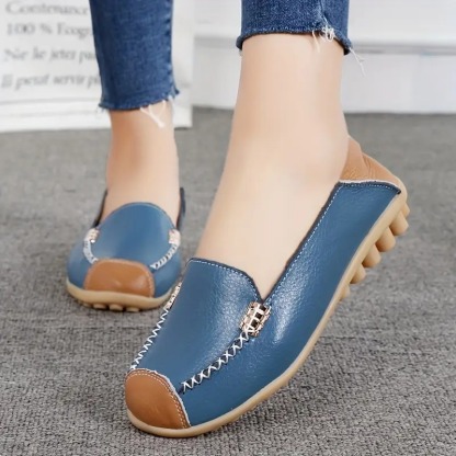Leather Low Top Casual Shoes
