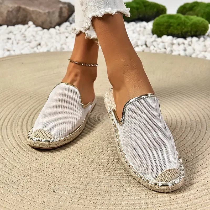 Women's Mesh Fishman Flat Shoes