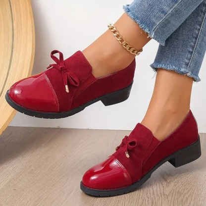Women's Suede Velvet Loafers