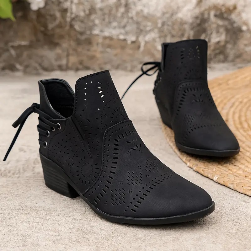 Women's Chic Slip-On Ankle Boots