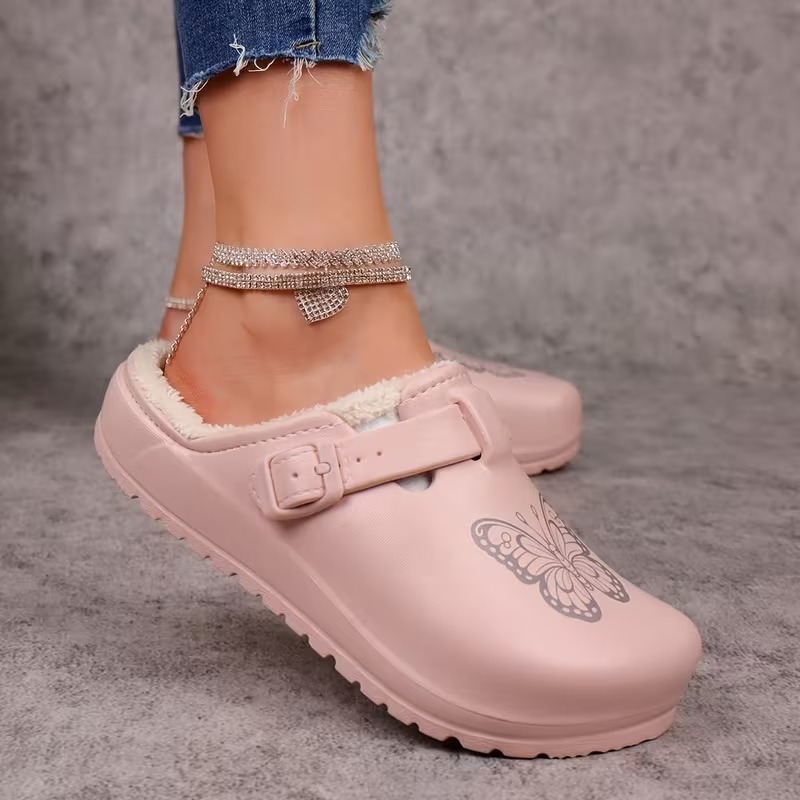 Women's Plush Adjustable EVA Shoes