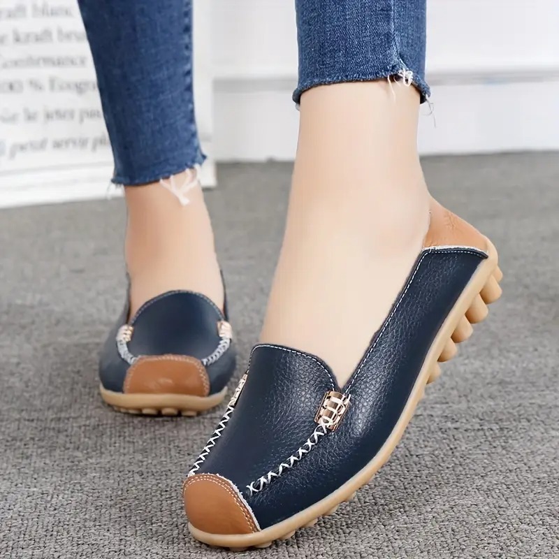 Leather Low Top Casual Shoes