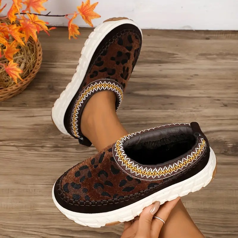 Women's Slip-On Moccasin Platform Shoes