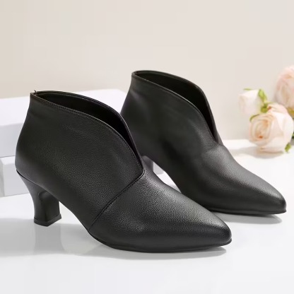 Women's Elegant Sophisticated Ankle Boots