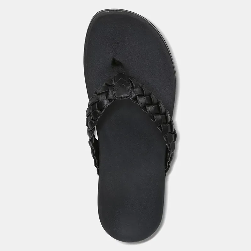 Women's Braided Platform Flip-Flops