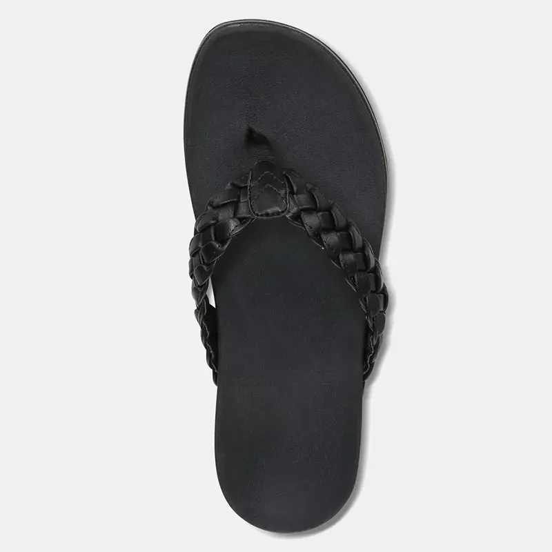 Women's Braided Platform Flip-Flops