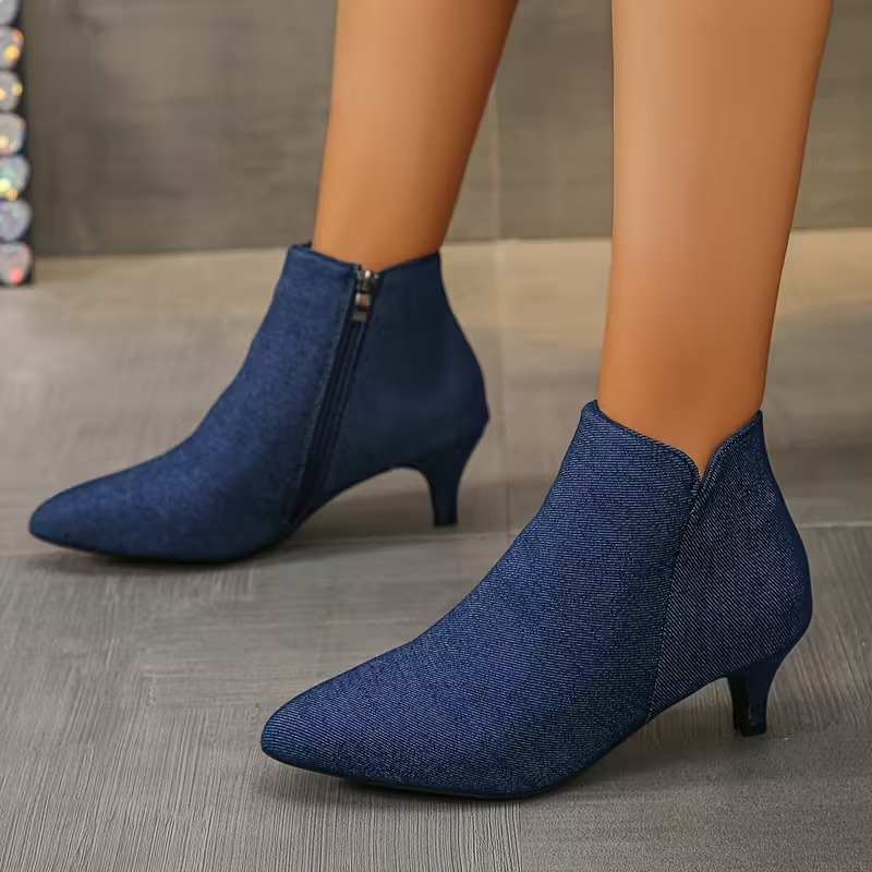 Women's Fabric Ankle Boots