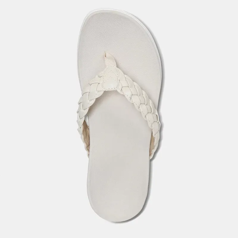 Women's Braided Platform Flip-Flops