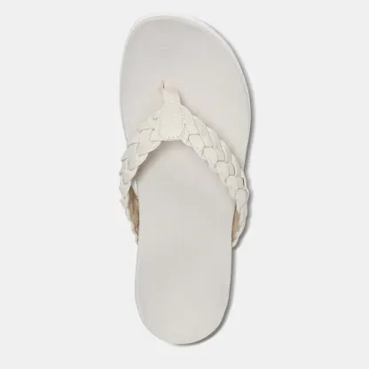 Women's Braided Platform Flip-Flops