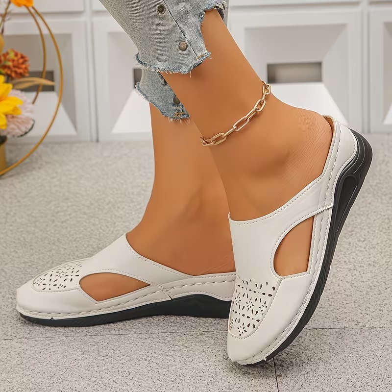 Women's Handmade Openwork Mules