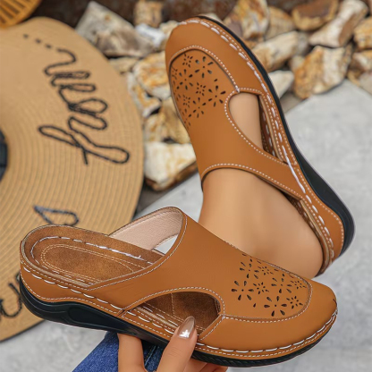 Women's Handmade Openwork Mules