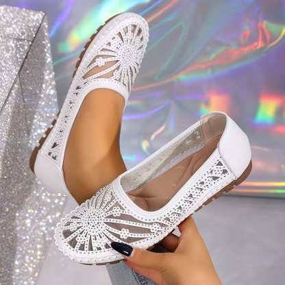 Women's Mesh Lining Soft Flat Loafers