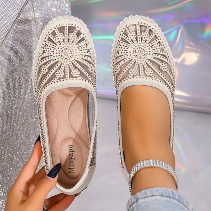 Women's Mesh Lining Soft Flat Loafers