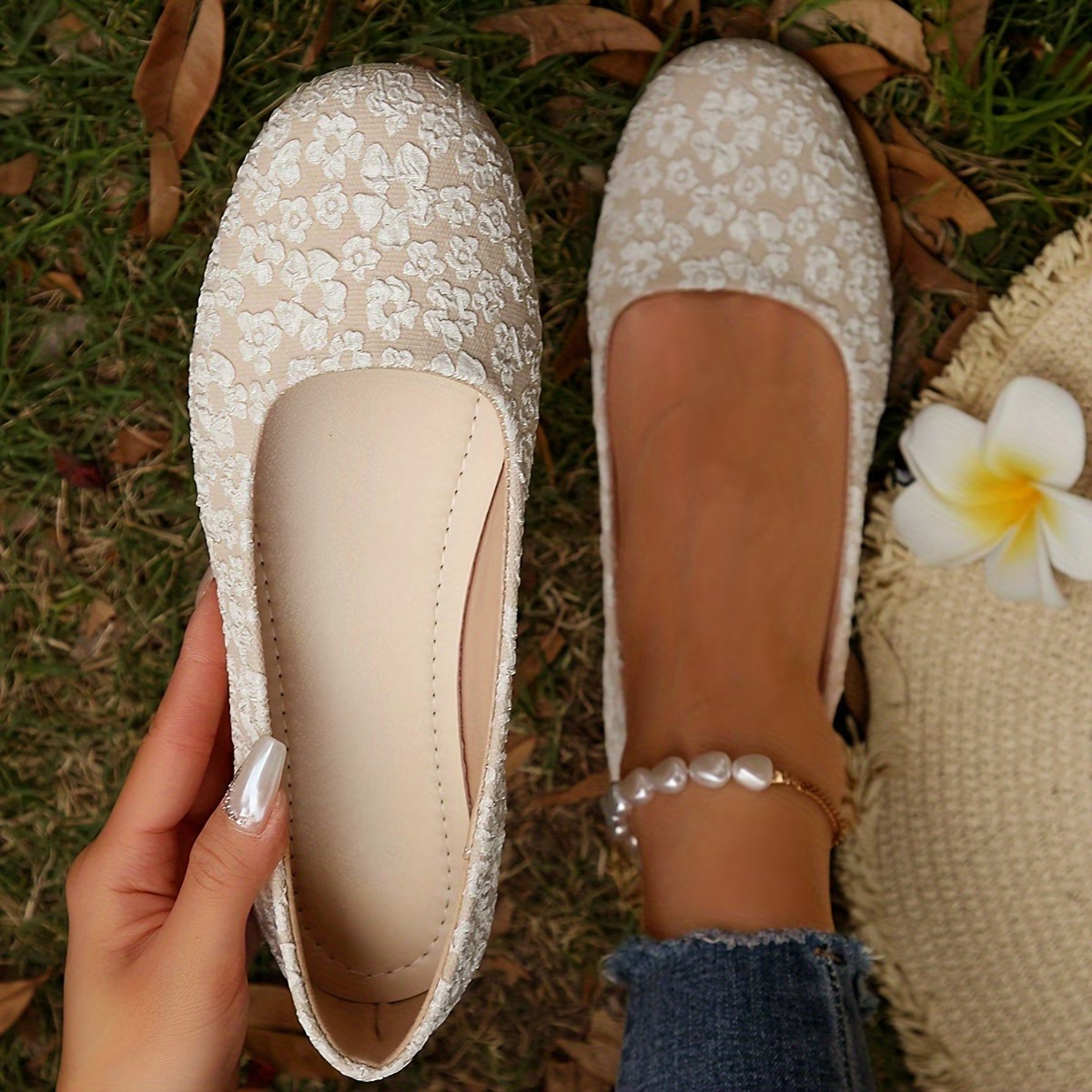 Women's Stylish Printed Slip-on Loafers