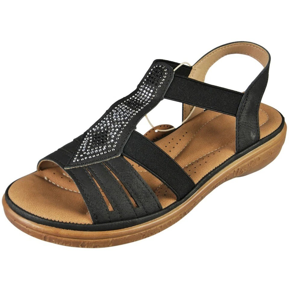 Women's Comfort Elastic Wedge Sandals