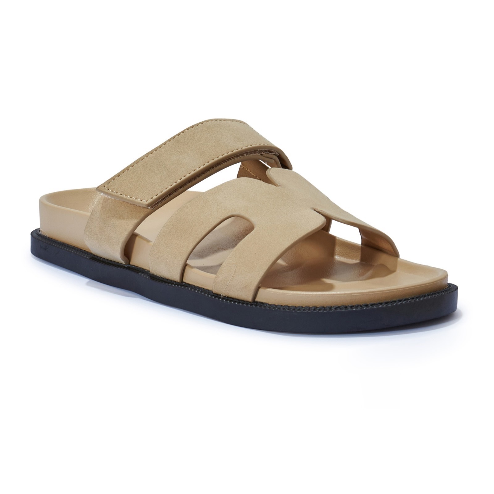 Women's Summer Flatform Strap Sliders