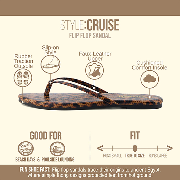 Women's Cruise Minimalist Flip Flops