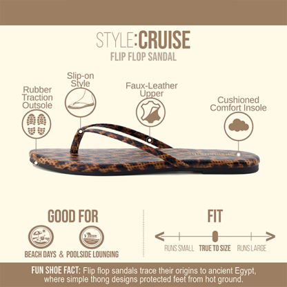 Women's Cruise Minimalist Flip Flops