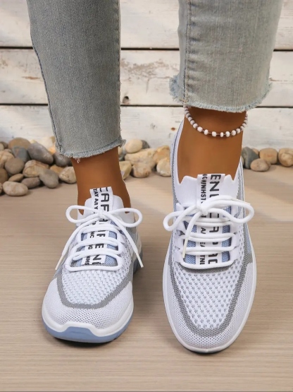 Women's Sporty Colorblock Casual Sneakers