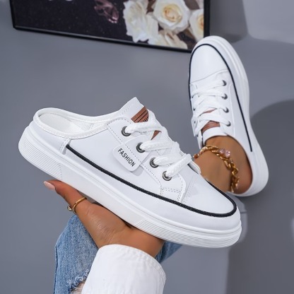 Women's Round Toe Mule Shoes